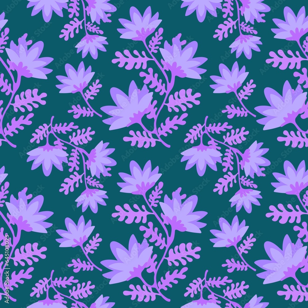 Floral summer seamless flower pattern for fabrics and linens and wrapping paper and kids clothes print and fashion Floral summer seamless flower pattern for fabrics and linens and wrapping paper and kids clothes print and fashion