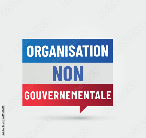 tampon ONG - organisation non gouvernementale