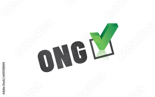 tampon ONG - organisation non gouvernementale