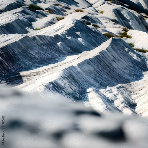 Gray stone background. Mountains texture closeup. White rock texture. Volumetric rocky texture grunge background. Natural rock block. Detail.