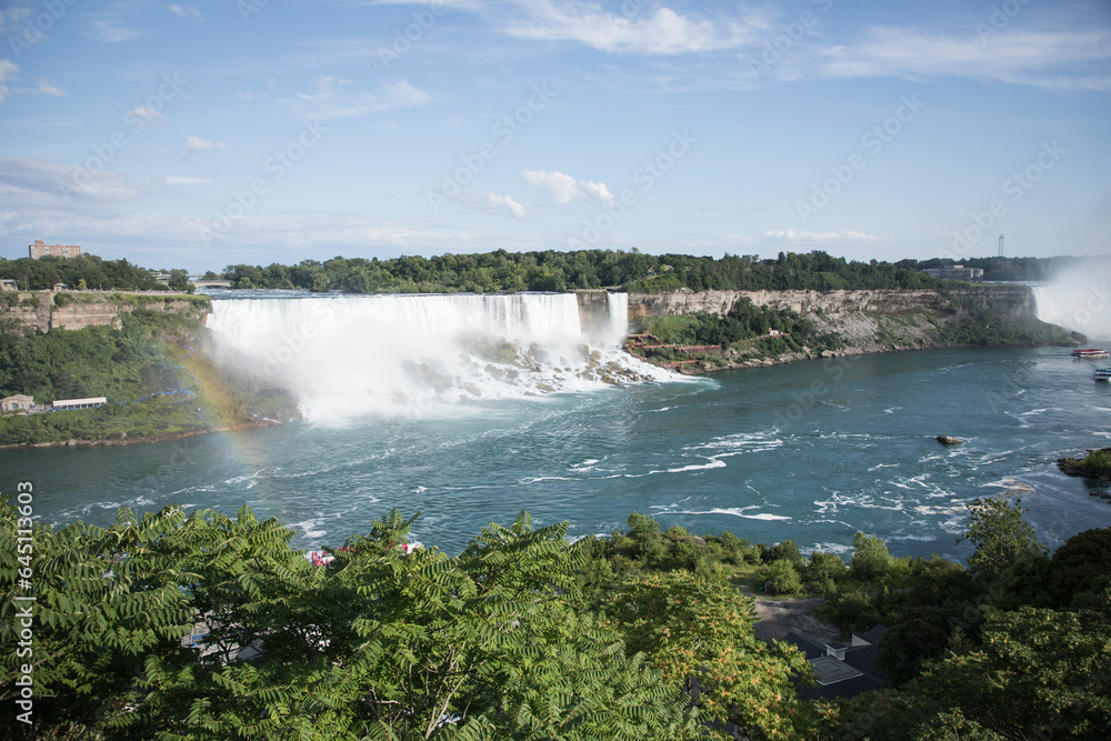 Beautiful view of Niagara Falls in Canada Beautiful view of Niagara Falls in Canada