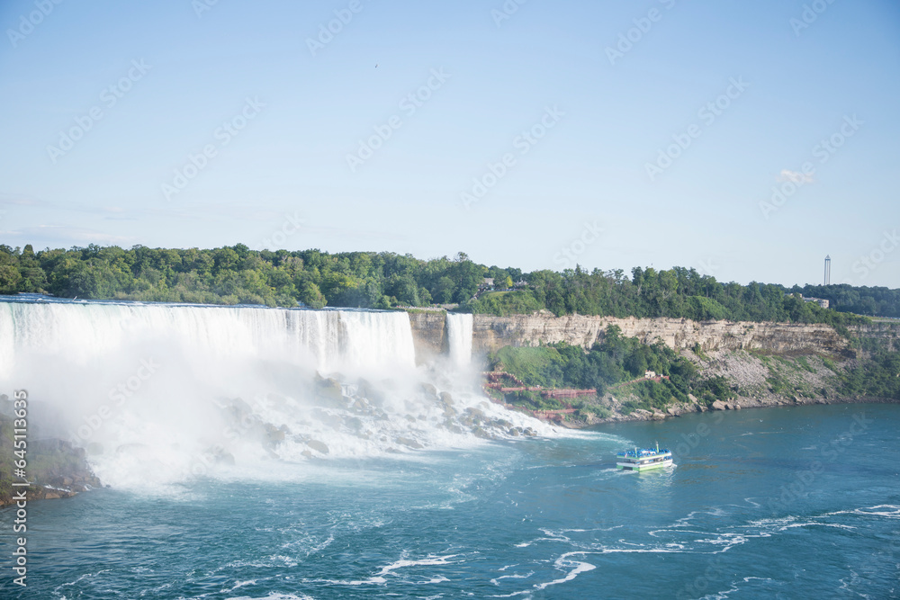Beautiful view of Niagara Falls in Canada Beautiful view of Niagara Falls in Canada