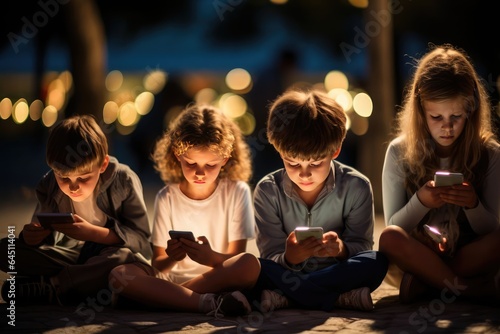 Screen Time Takes Over: A Child's Solitary Playground