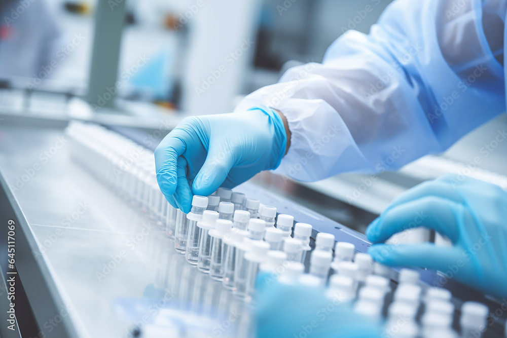 Scientist in laboratory Scientist in laboratory