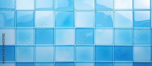 Light blue tiles texture and background ideal for decorative design patterns.