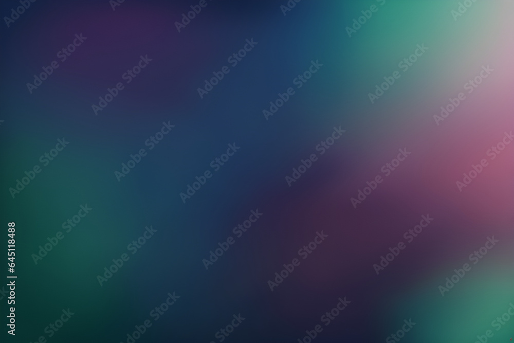 Enigmatic Abstract Gradient: Ultramarine Blue, Musk Rose, Pine Green - A Textured Web Banner Header Design with Ample Copy Space