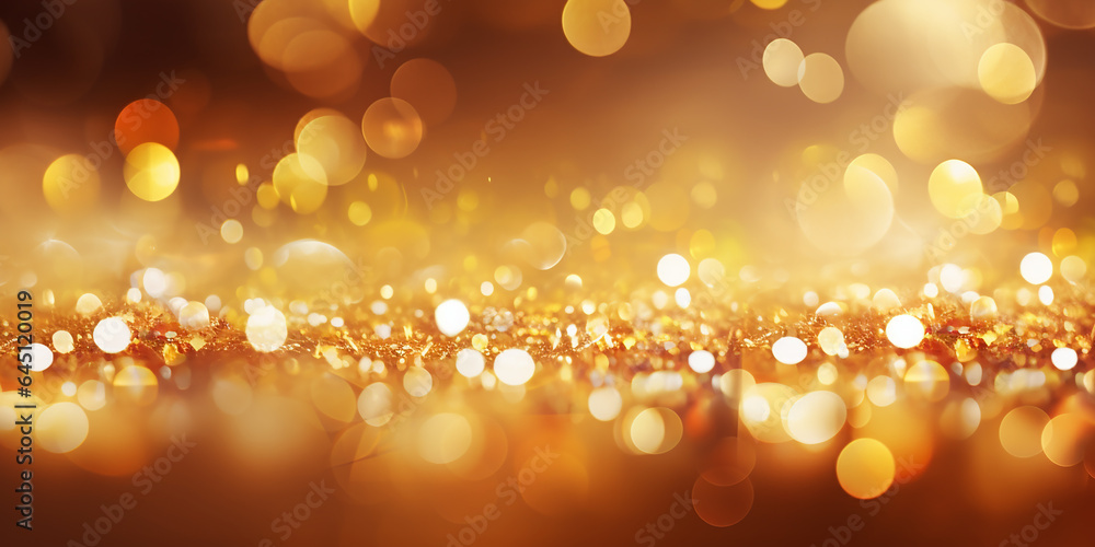 goldener Glitzerstaub als Hintergrund KI goldener Glitzerstaub als Hintergrund KI