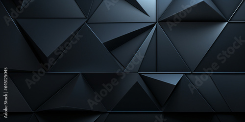 Abstrakter dunkler moderner Hintergrund mit Dreiecken