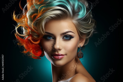 美しい女性,Generative AI AI画像 © beeboys