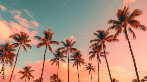 Miami Beach Vibes Wallpaper Background photo