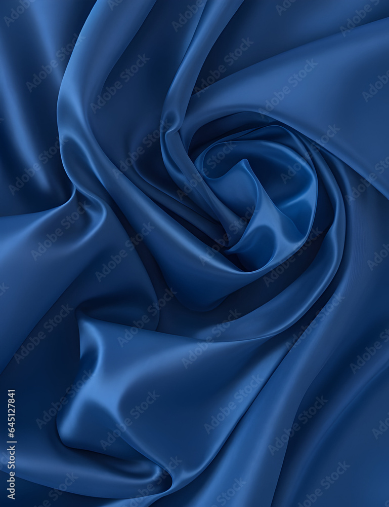 Obraz premium Silk blue, full frame