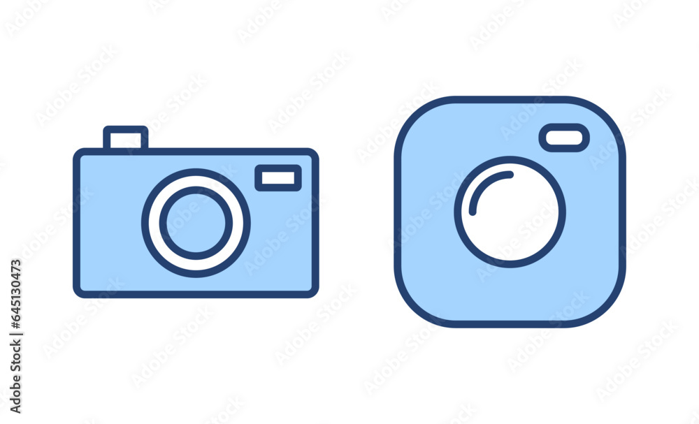 Camera icon vector. photo camera sign and symbol. photography icon. Camera icon vector. photo camera sign and symbol. photography icon.