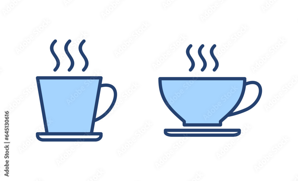 coffee cup icon vector. cup a coffee sign and symbol coffee cup icon vector. cup a coffee sign and symbol