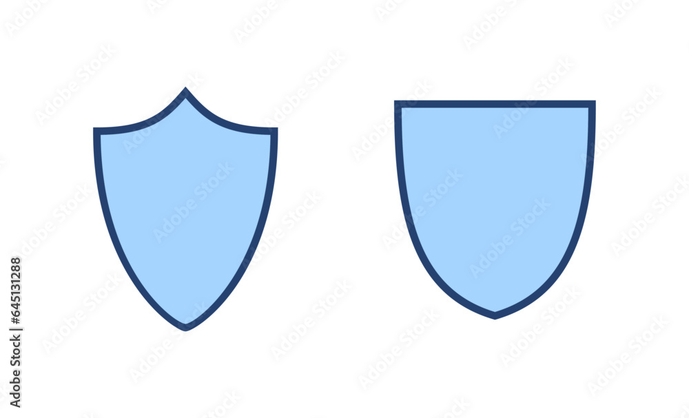 Shield icon vector. Protection icon. Security sign and symbol Shield icon vector. Protection icon. Security sign and symbol