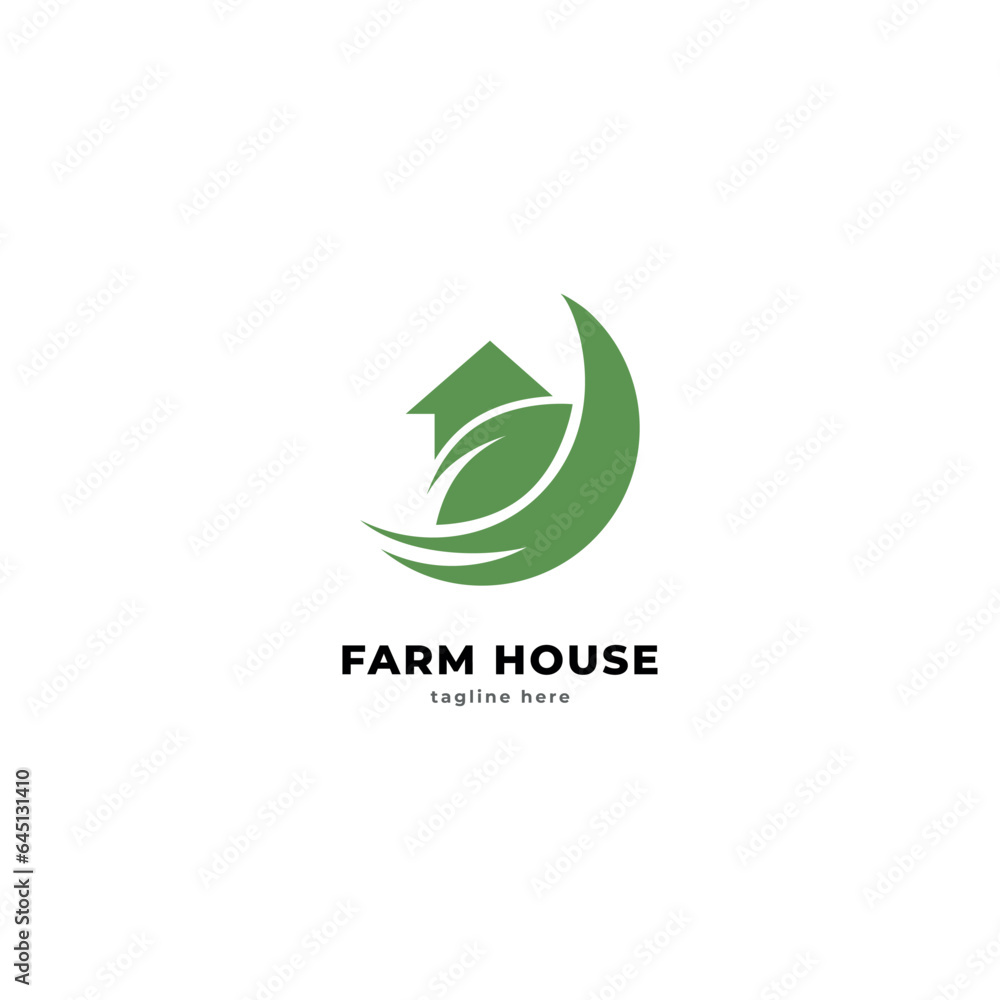 farm house logo vector template. farm house logo vector template.