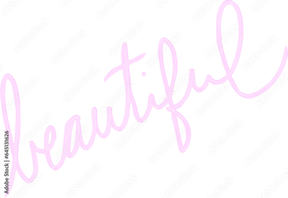 pastel playful decorative word art vectors