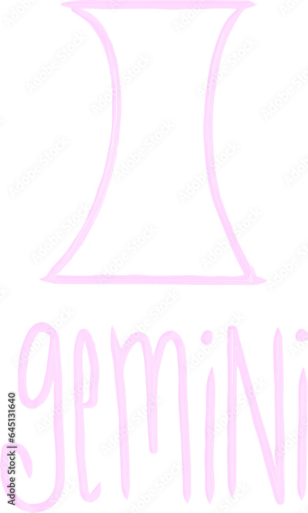 pastel vector doodles - zodiac astrology signs pastel vector doodles - zodiac astrology signs