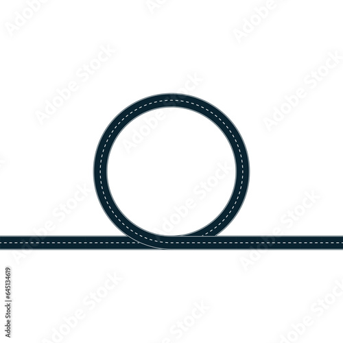road noose line border