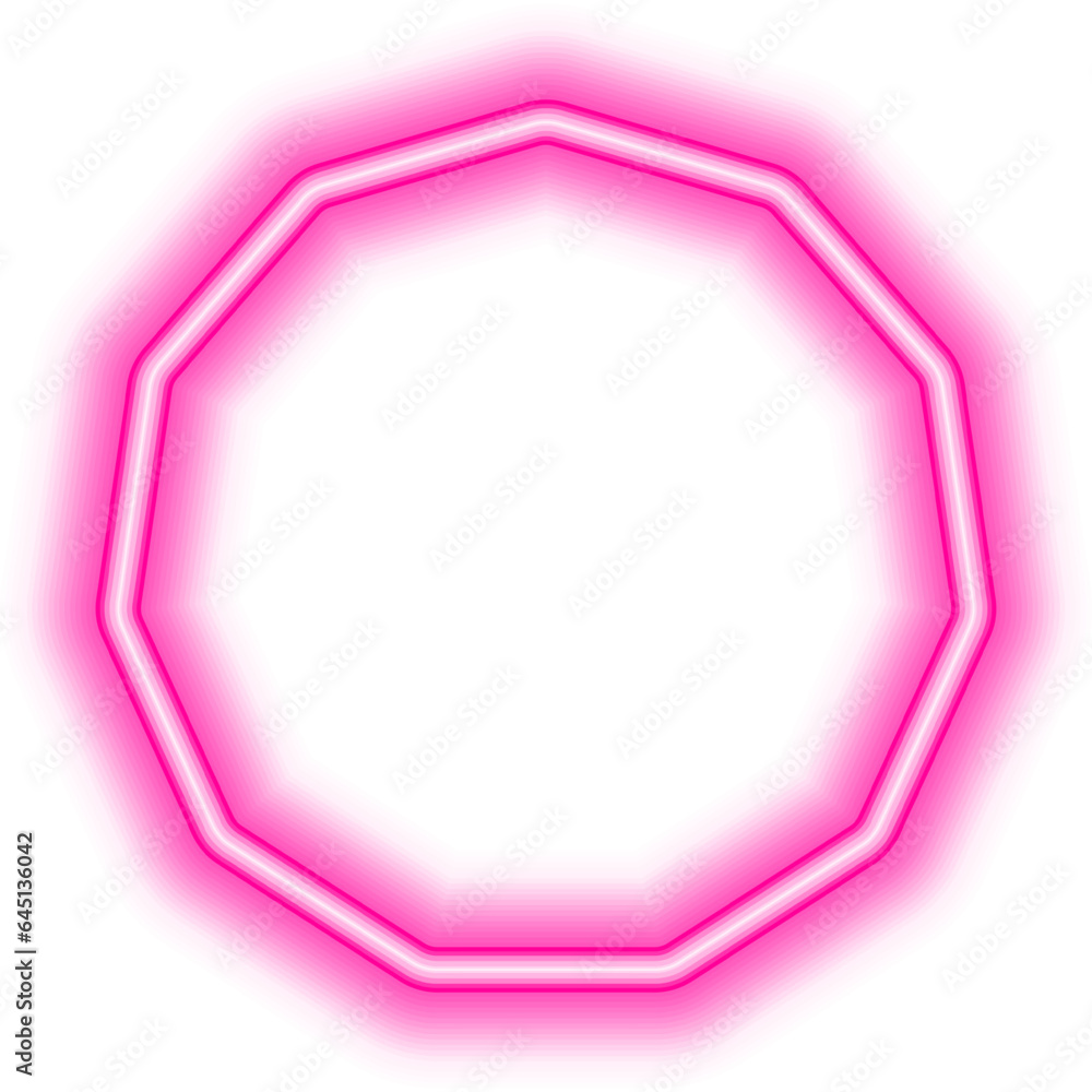 pink round frame border neon pink round frame border neon