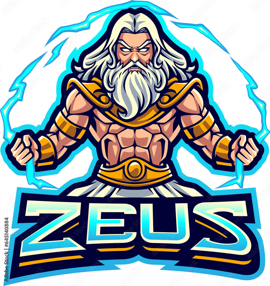 Zeus esport mascot Zeus esport mascot