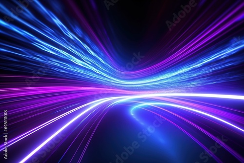 abstract futuristic background with gold PINK blue glowing neon moving high speed wave lines and bokeh lights. Data transfer concept Fantastic wallpaper