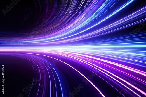 abstract futuristic background with gold PINK blue glowing neon moving high speed wave lines and bokeh lights. Data transfer concept Fantastic wallpaper