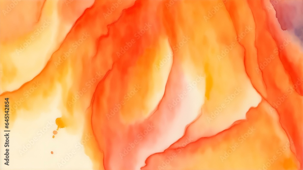 オレンジ色の背景テクスチャ、暖かいイメージ｜orange background texture, warm image. Generative AI - obrazy, fototapety, plakaty 