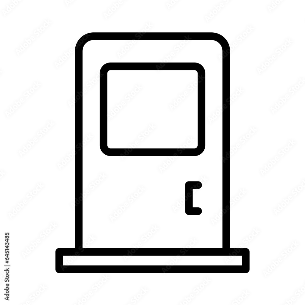 Construction Crenelation Labor Icon Construction Crenelation Labor Icon