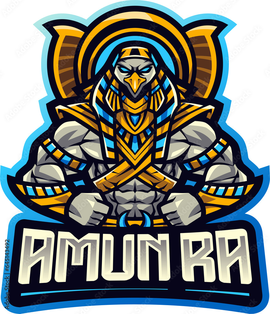 Amun-Ra esport mascot Amun-Ra esport mascot