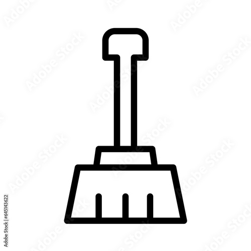 Broom Labor Witch Icon