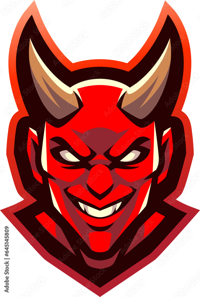 Devil head esport mascot Devil head esport mascot