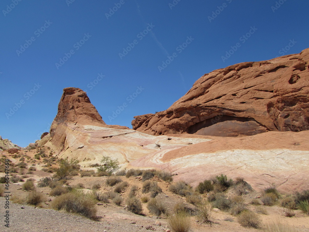 Fototapeta premium Paysage de la vallée de feu.