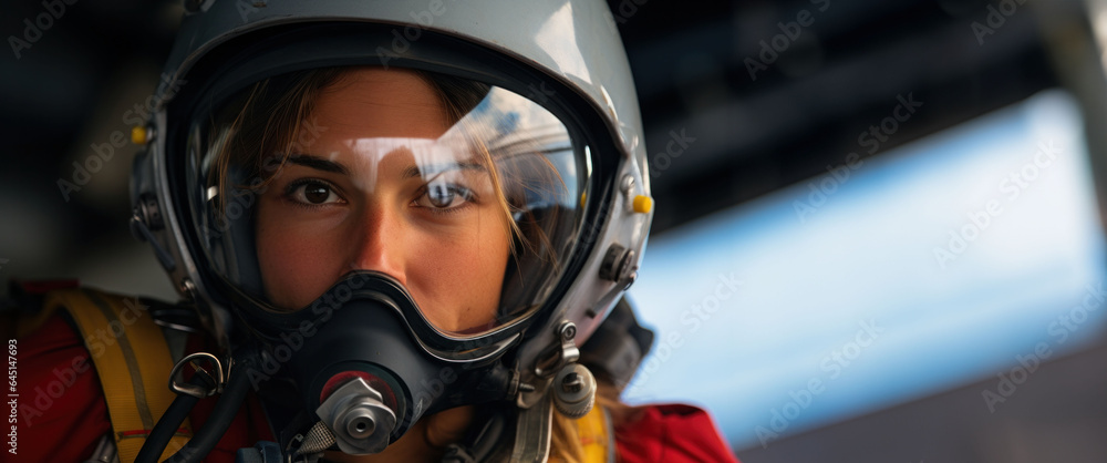 Behind the Mask: The Gaze of a Helmeted Skydiver. Behind the Mask: The Gaze of a Helmeted Skydiver.