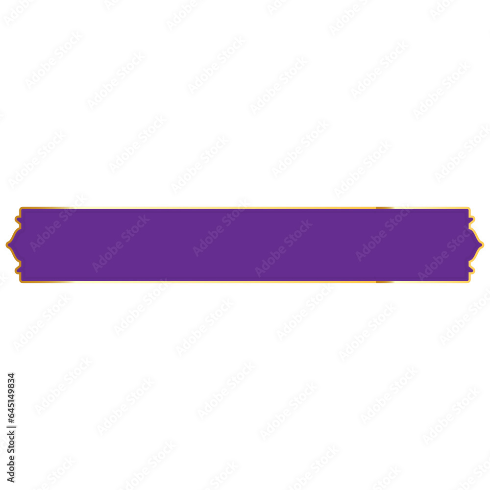 Luxury golden arabic islamic banner decorative set title frame Luxury golden arabic islamic banner decorative set title frame