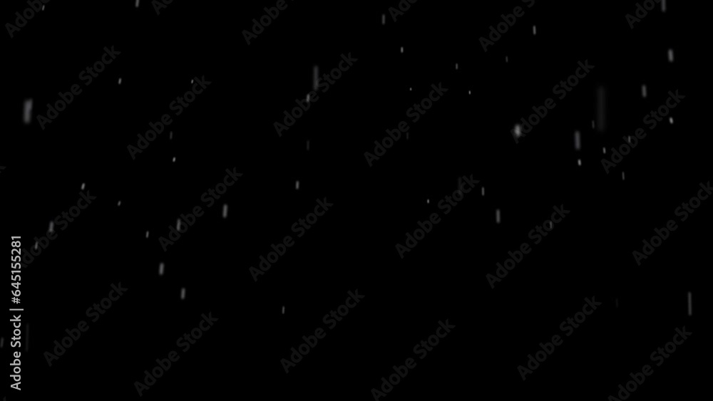 snow effect falling on a black background snow effect falling on a black background
