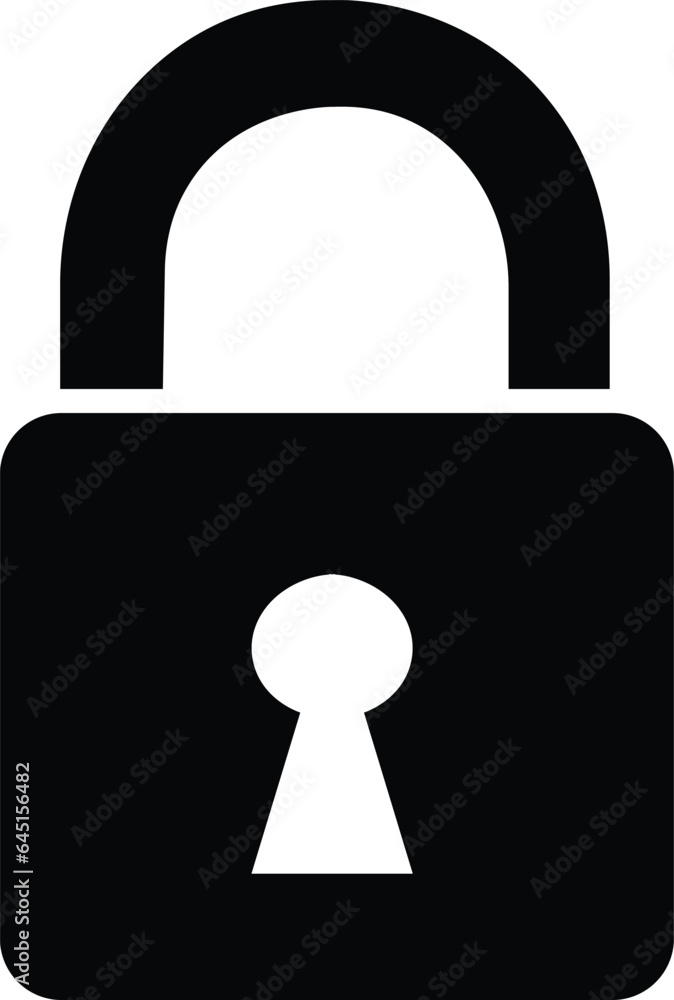 lock icon. locked black flat icon. Flat security symbol. Lock Icon in trendy flat style isolated on white background. Security symbol for your web site design, logo, app. lock icon. locked black flat icon. Flat security symbol. Lock Icon in trendy flat style isolated on white background. Security symbol for your web site design, logo, app.