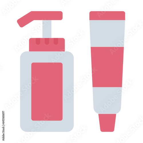 Toiletries Supplies flat icon