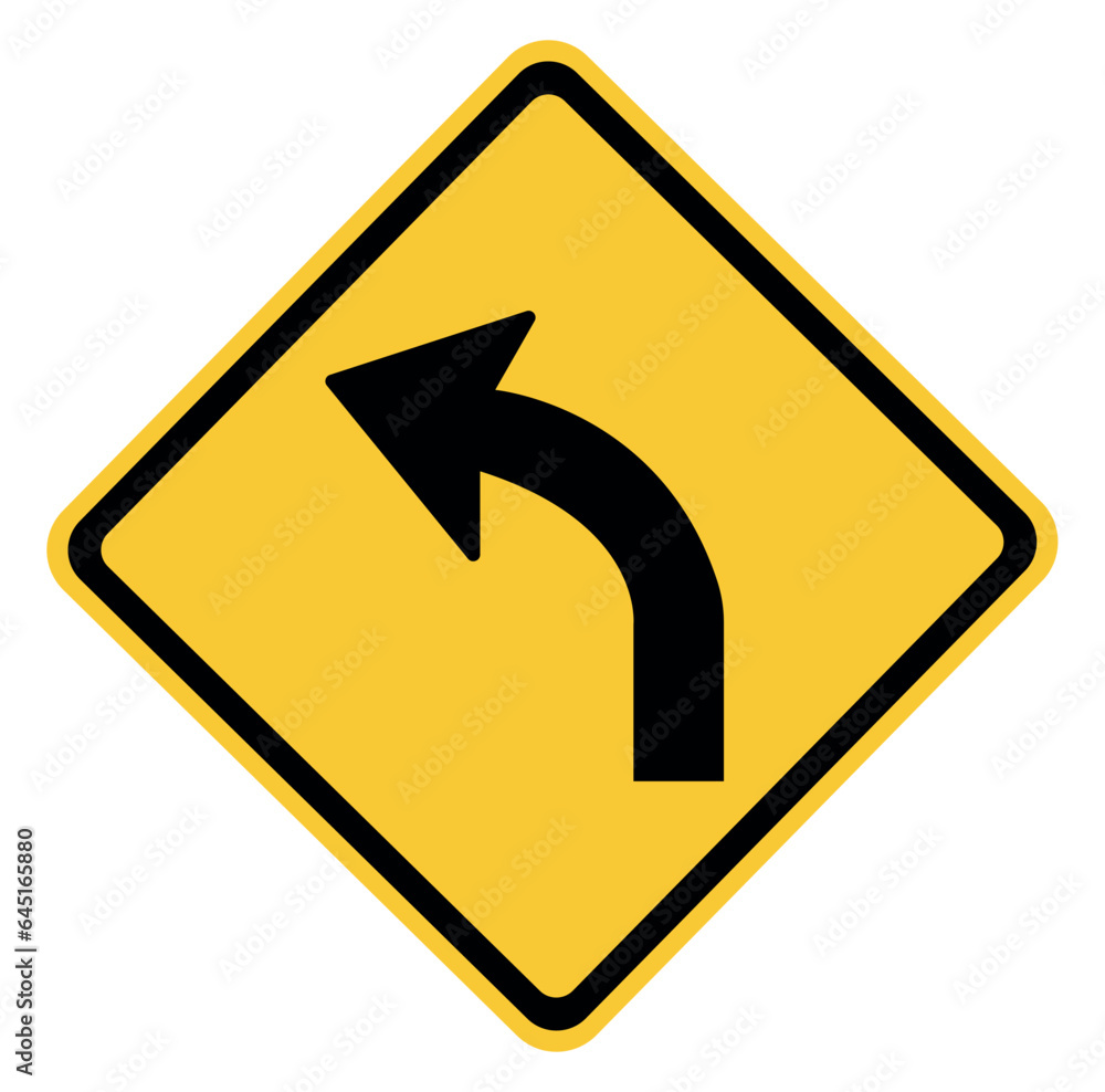 traffic sign warning sign turn right. traffic sign warning sign turn right.