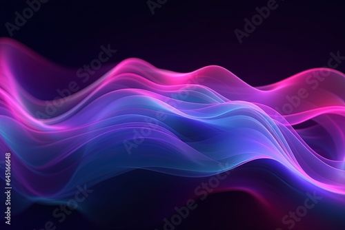 abstract futuristic background with gold PINK blue glowing neon moving high speed wave lines and bokeh lights. Data transfer concept Fantastic wallpaper