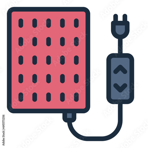 Heat Pad Warmer Treatment filled line icon