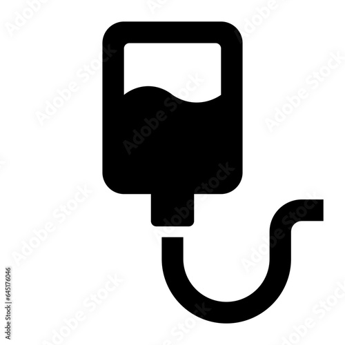 Blood Transfusion solid glyph icon