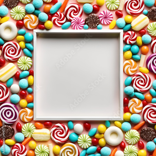 vivid candy frame