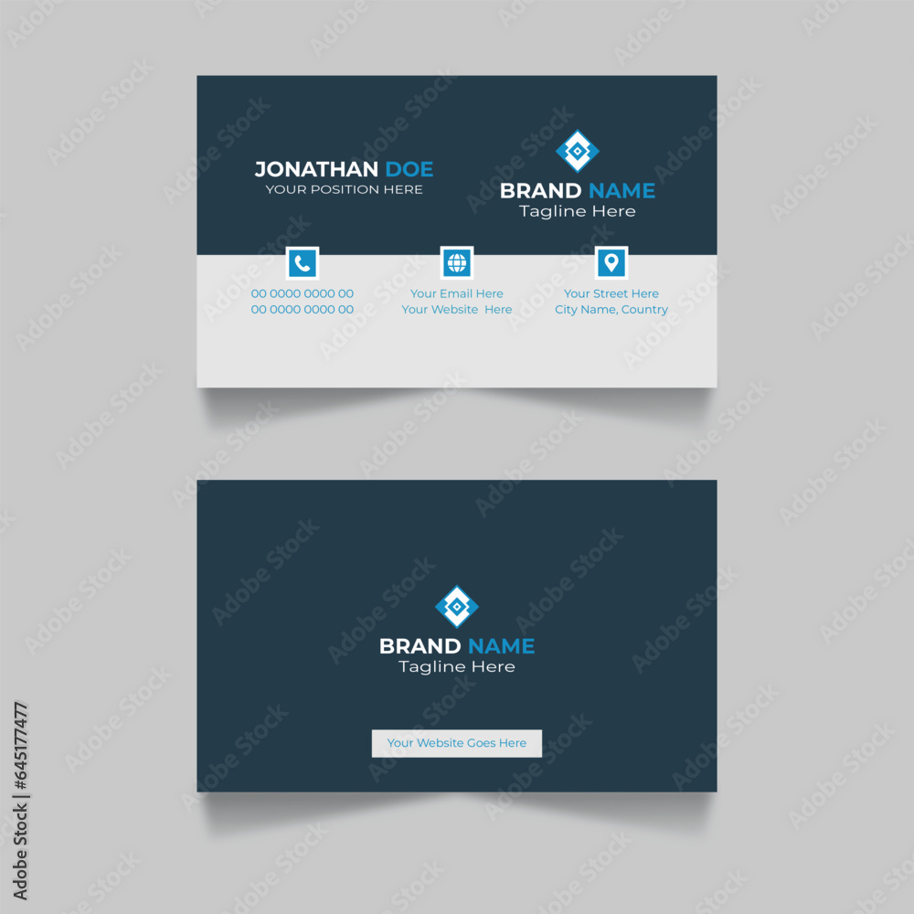 Business Card template design and minimal business card design. Business Card template design and minimal business card design.