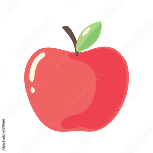 apple fresh fruit icon