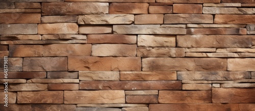 Background with texture for designing a brick and stone wall.