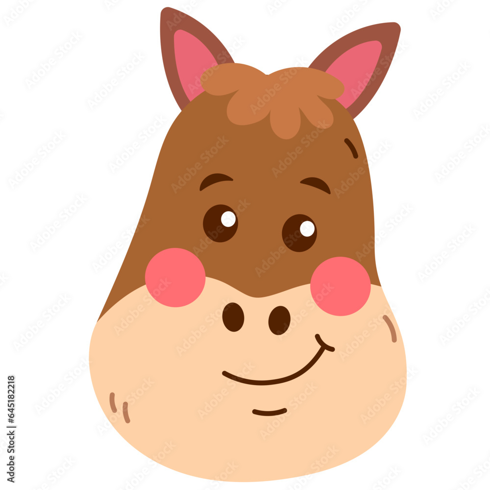 Cute Horse Illustration Cute Horse Illustration