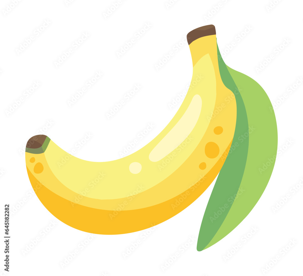banana fresh fruit icon