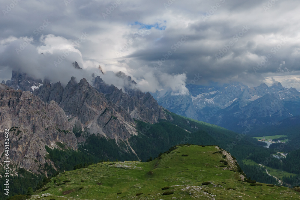 Dolomite Alps - mountain range in northeastern Italy