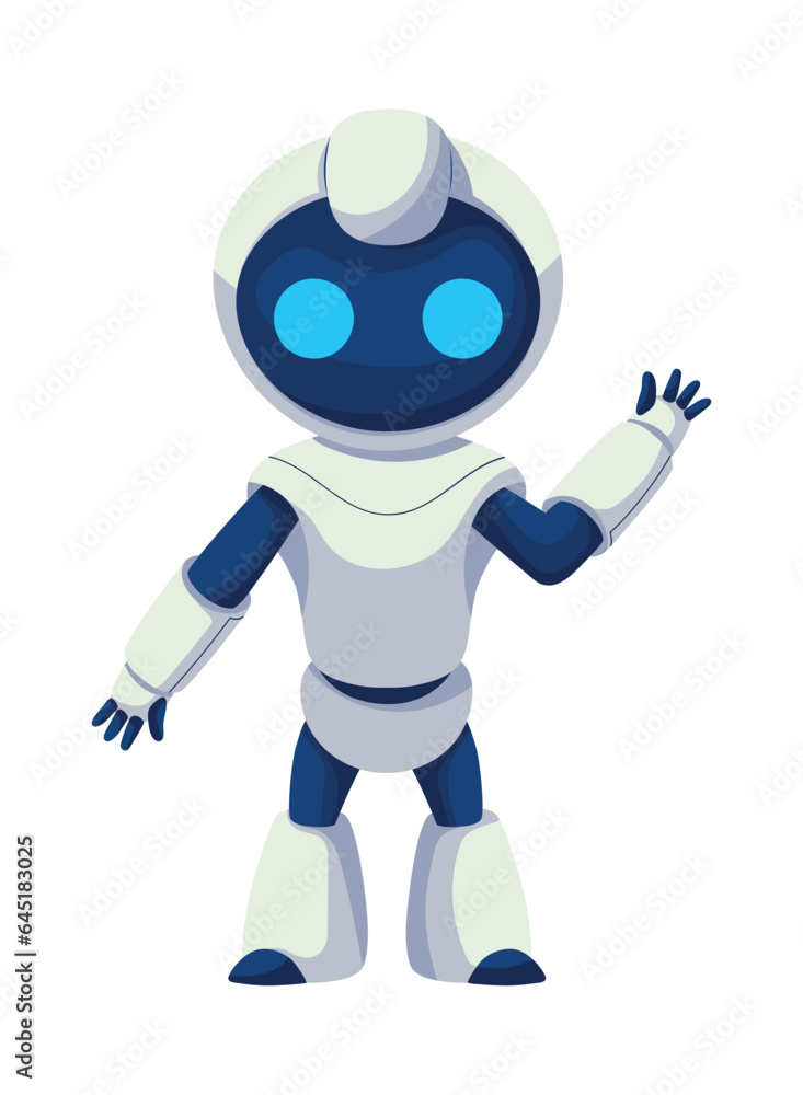 Fototapeta premium ai technology robot cartoon