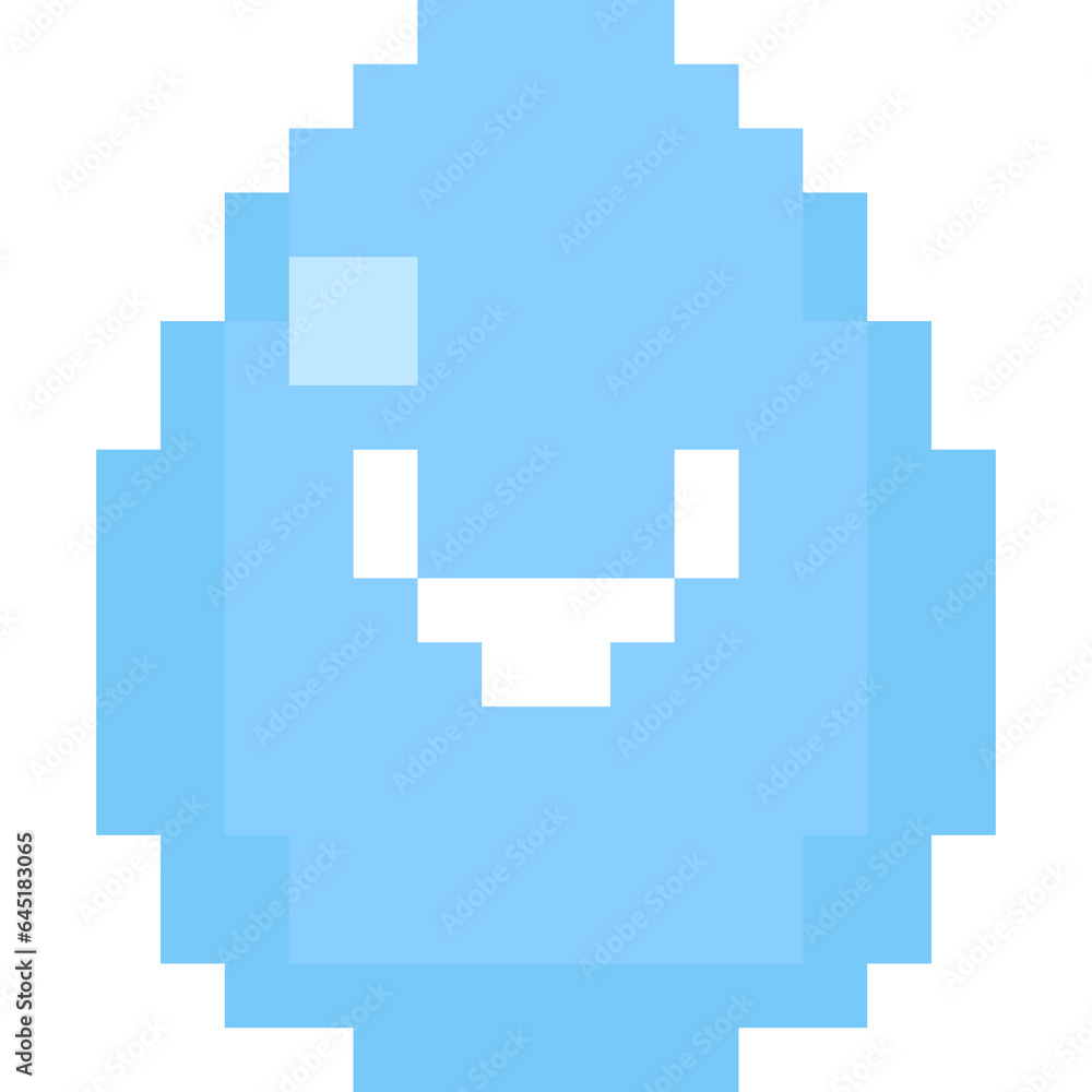 Pixel art easter egg icon 